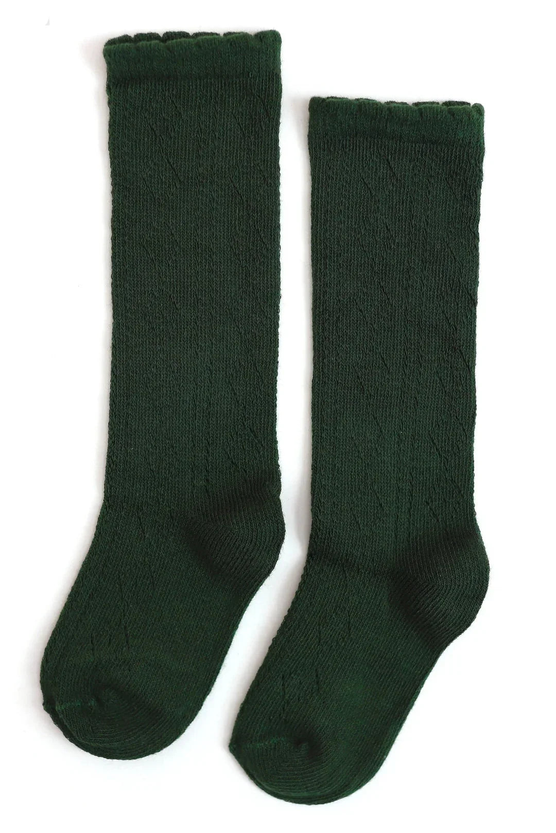 Fancy Open Knit Knee High Socks