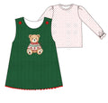 Cardigan Bear Dress & Undershirt