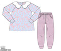 PO31: SETS PURPLE & PINK BOW