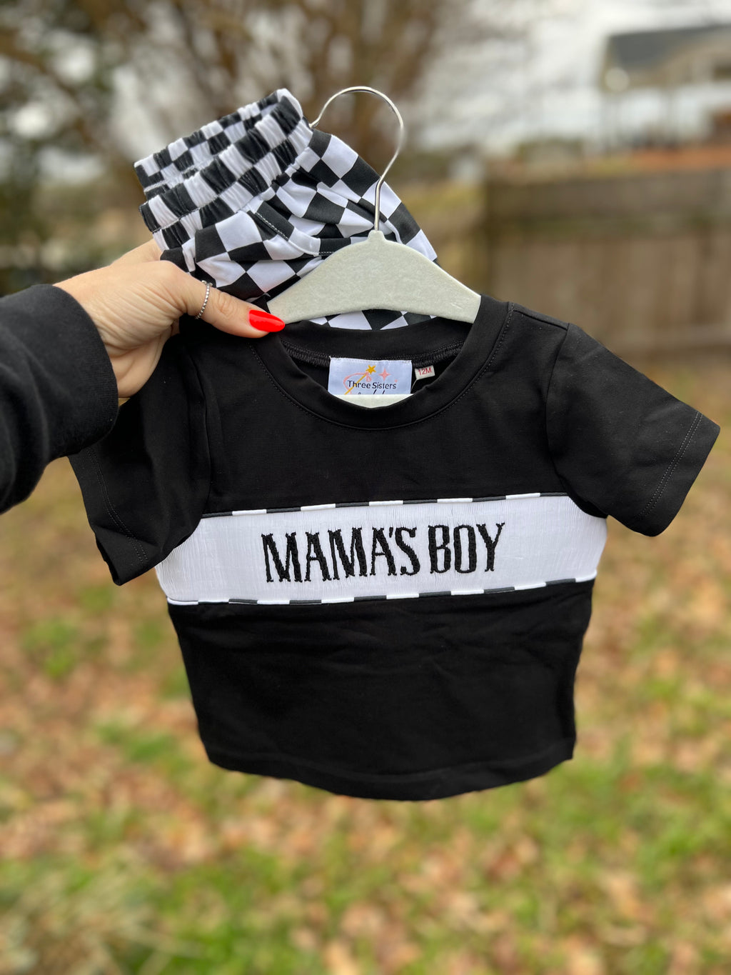 Mama’s Boy Short Set