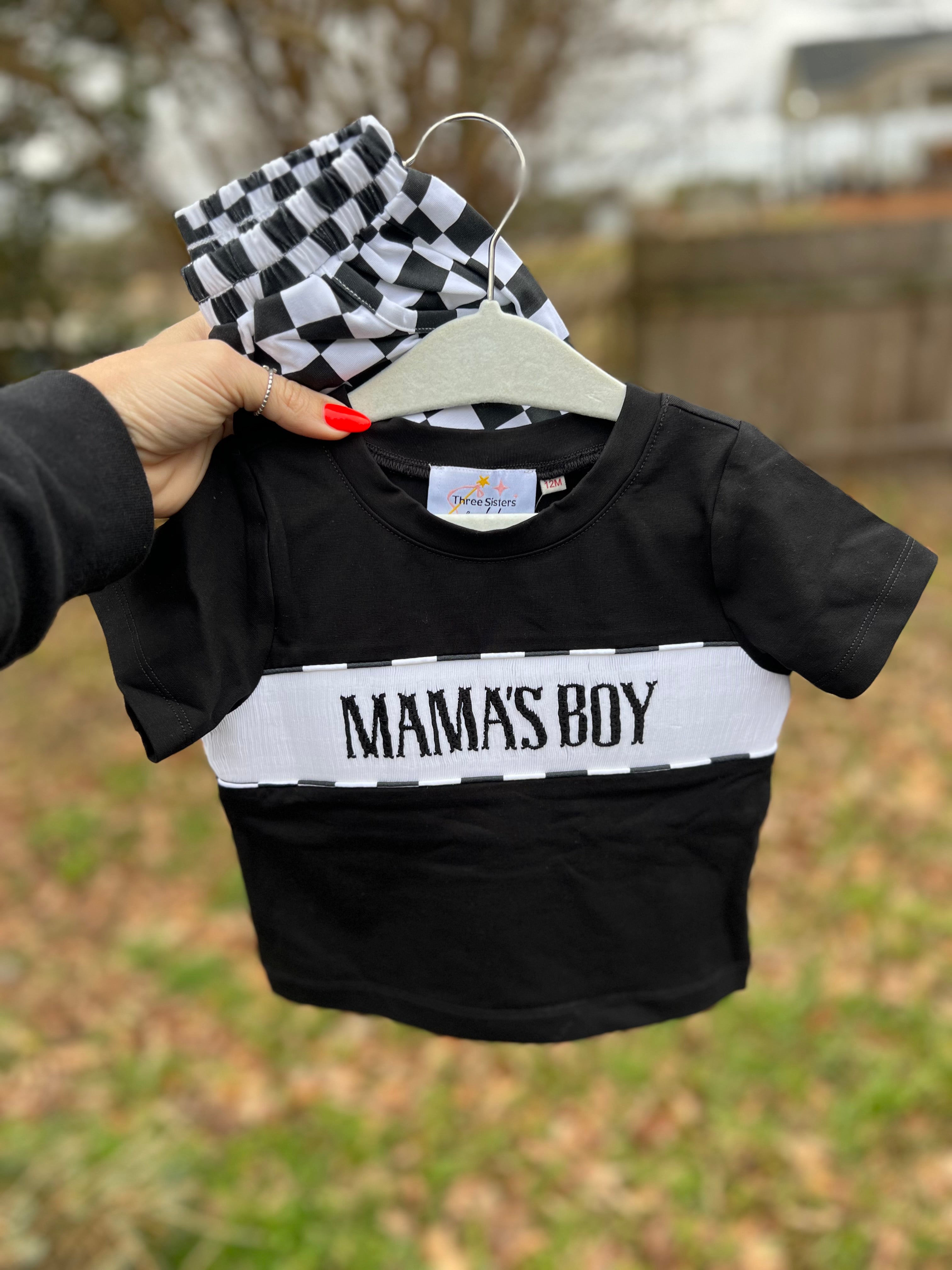 Mama’s Boy Short Set