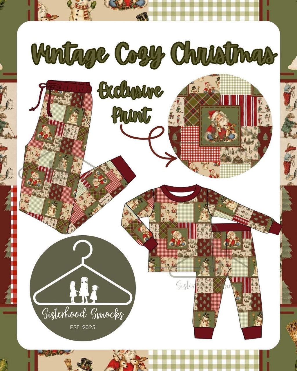 Vintage Christmas- ETA OCTOBER