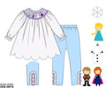 PO31: GIRL'S ONLY ICE QUEEN PANT SET