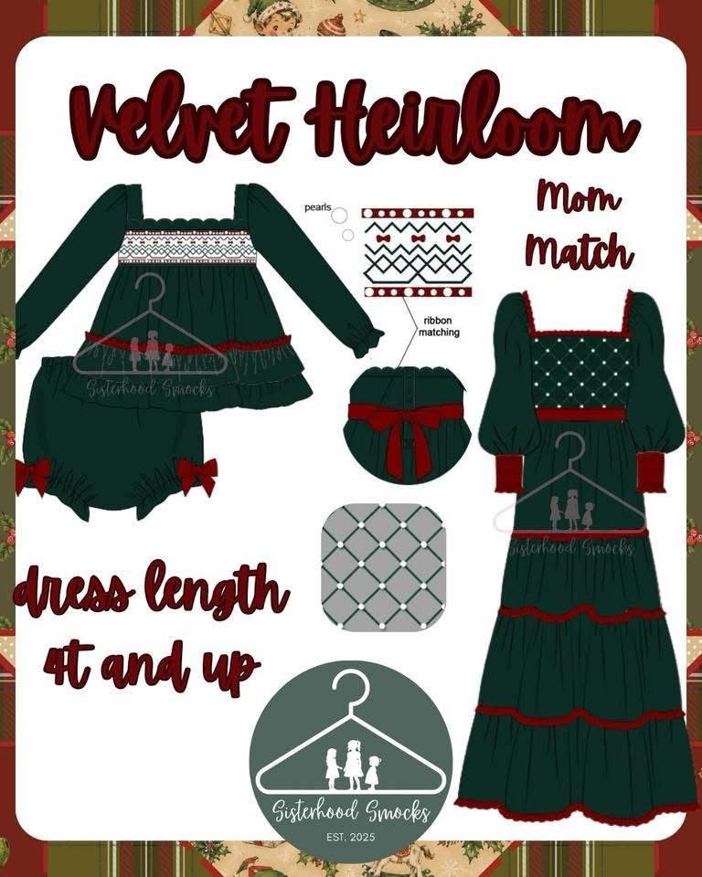 Velvet Heirloom- ETA OCTOBER