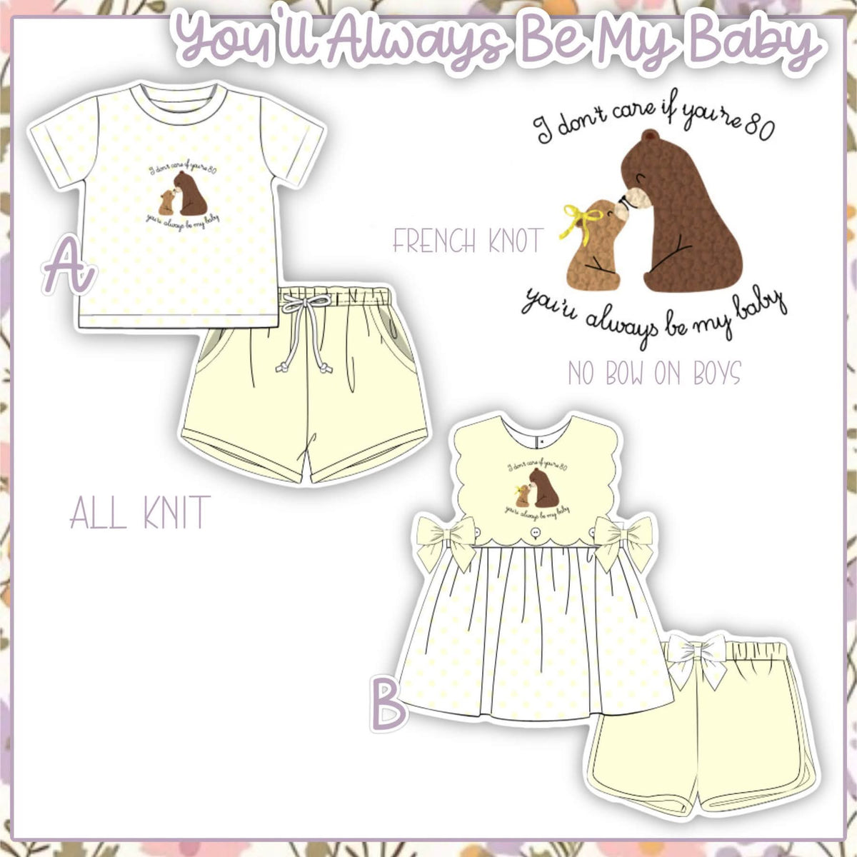 You'll Always Be My Baby | ETA March