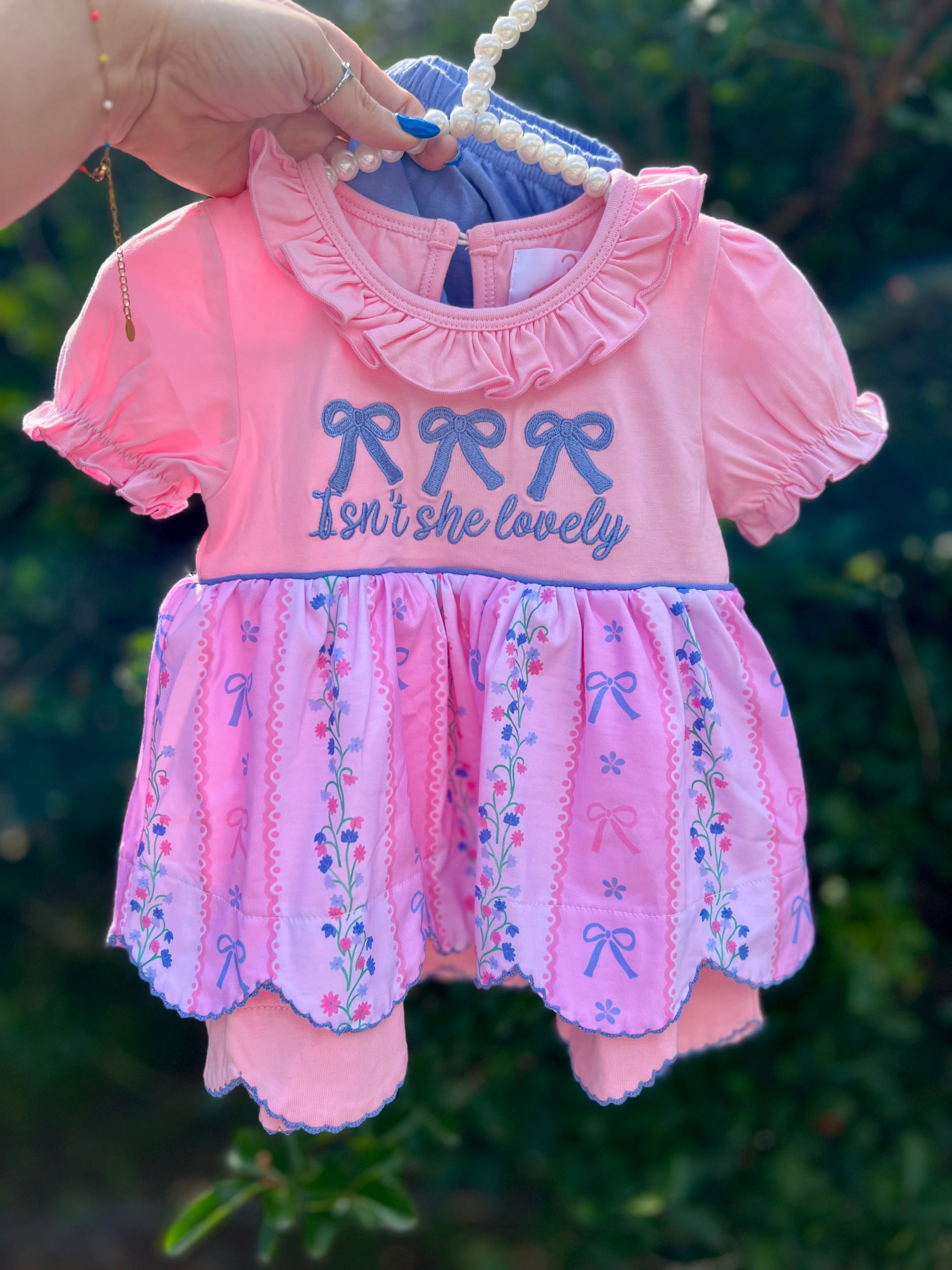 Isn’t She Lovely bloomer set