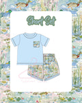 Mallard Family Boy's Short Set