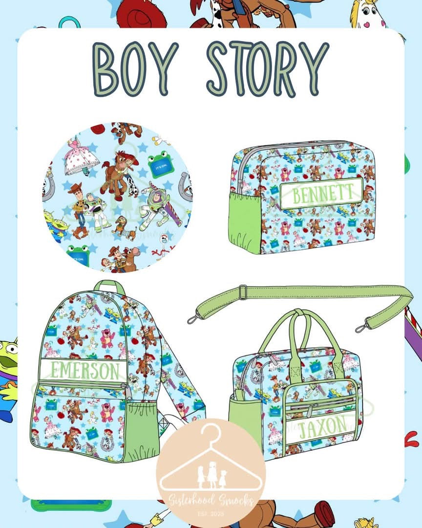 WS- Boy Story Luggage-ETA NOVEMBER