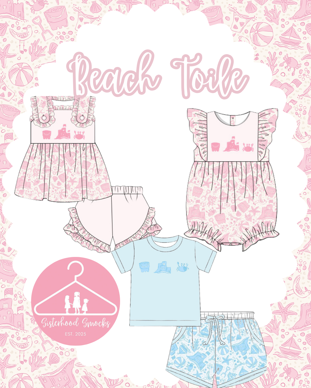 Beach Toile
